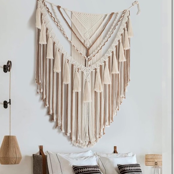 Macramé wall decor - Picture 4 of 7